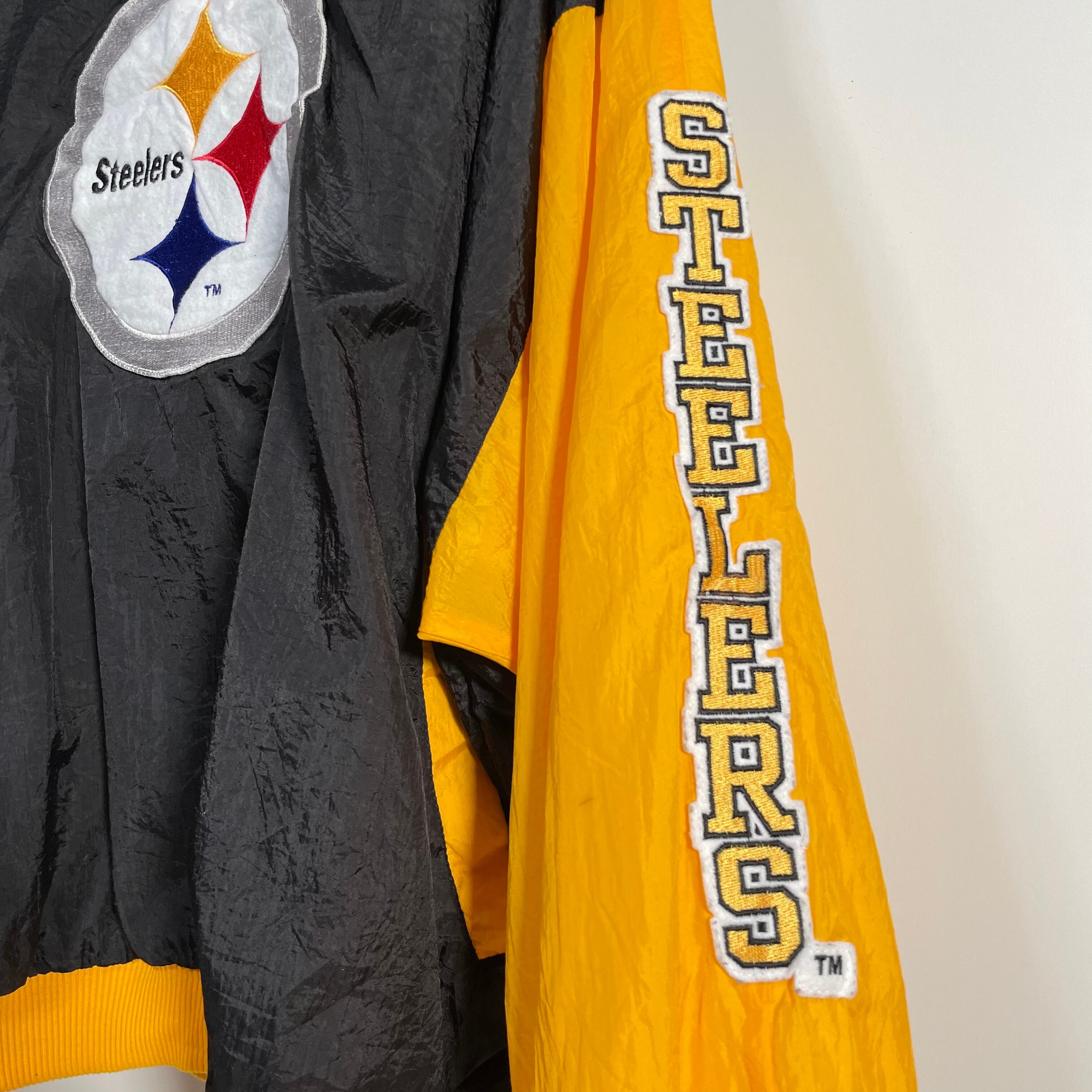 UNIQUE NFL STEELERS ナイロンプルオーバー ロゴ | 古着屋DAISY UNIQUE NFL STEELERS ナイロンプルオーバー ロゴ | 古着屋DAISY