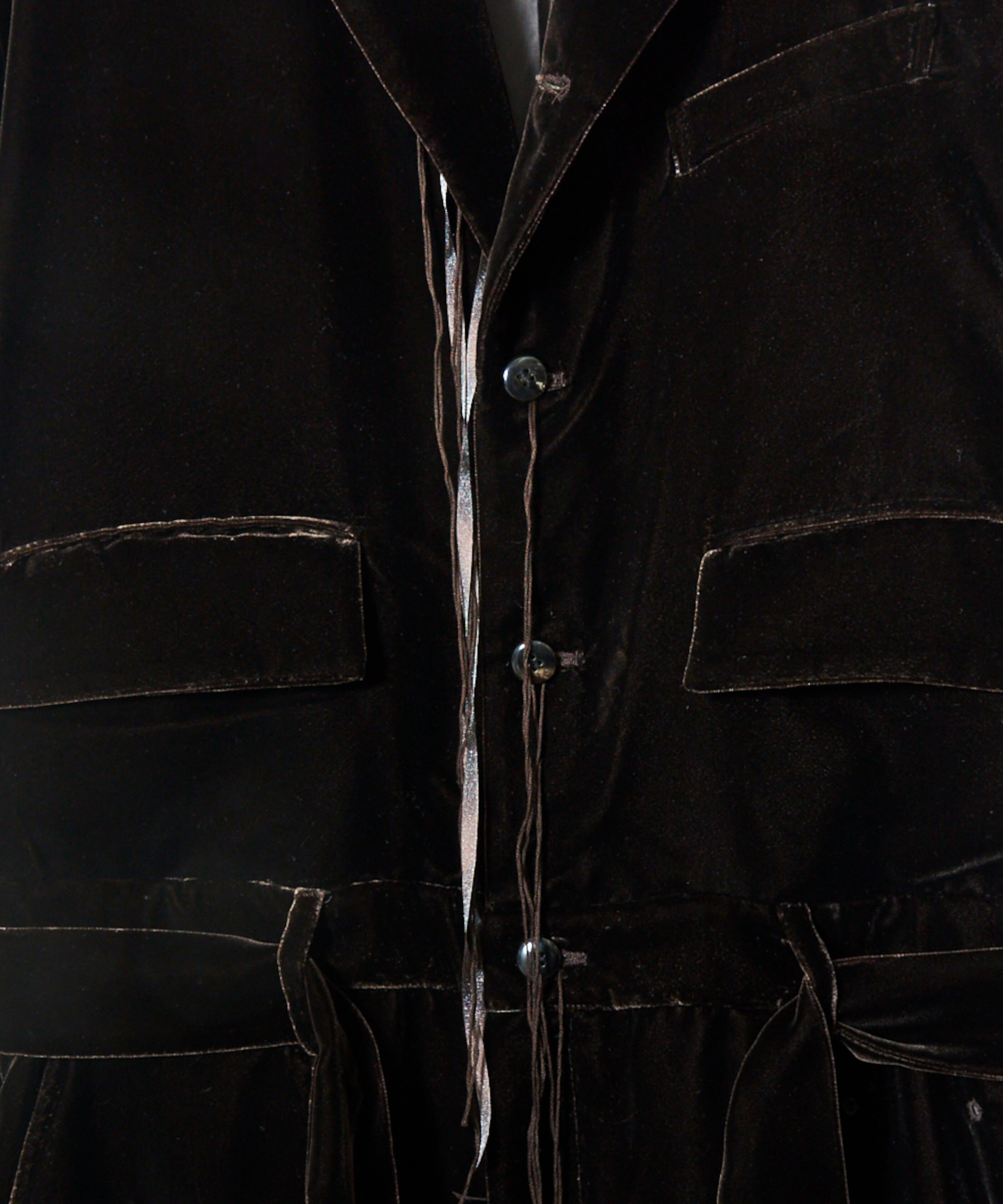 Midorikawa / MID25AW-JK07 VELVET JUMP SUIT (BROWN) | AfterSchool