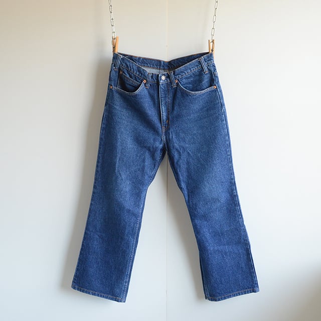 a1078 levis リーバイス 517 W38 ブーツカット ダメージ