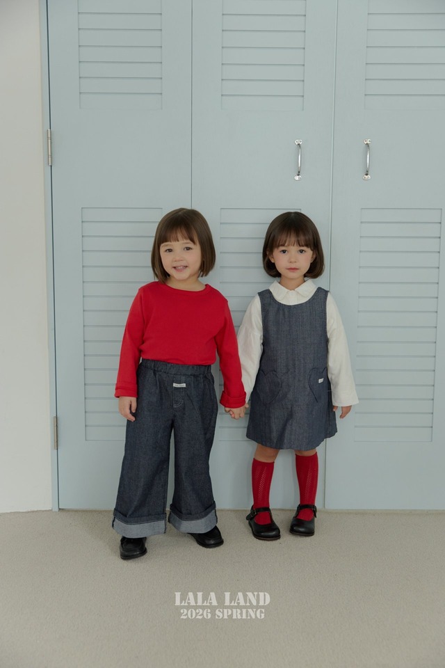 〚予約〛lala Heart onepiece <kids>