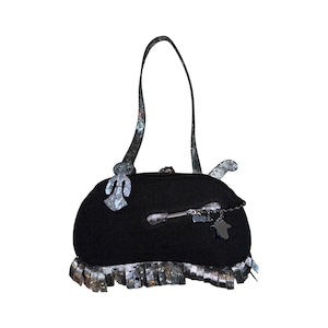 【VeniceW】Lady balance bag black