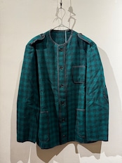 1960's~70's ヴィンテージノーカラーウールジャケット