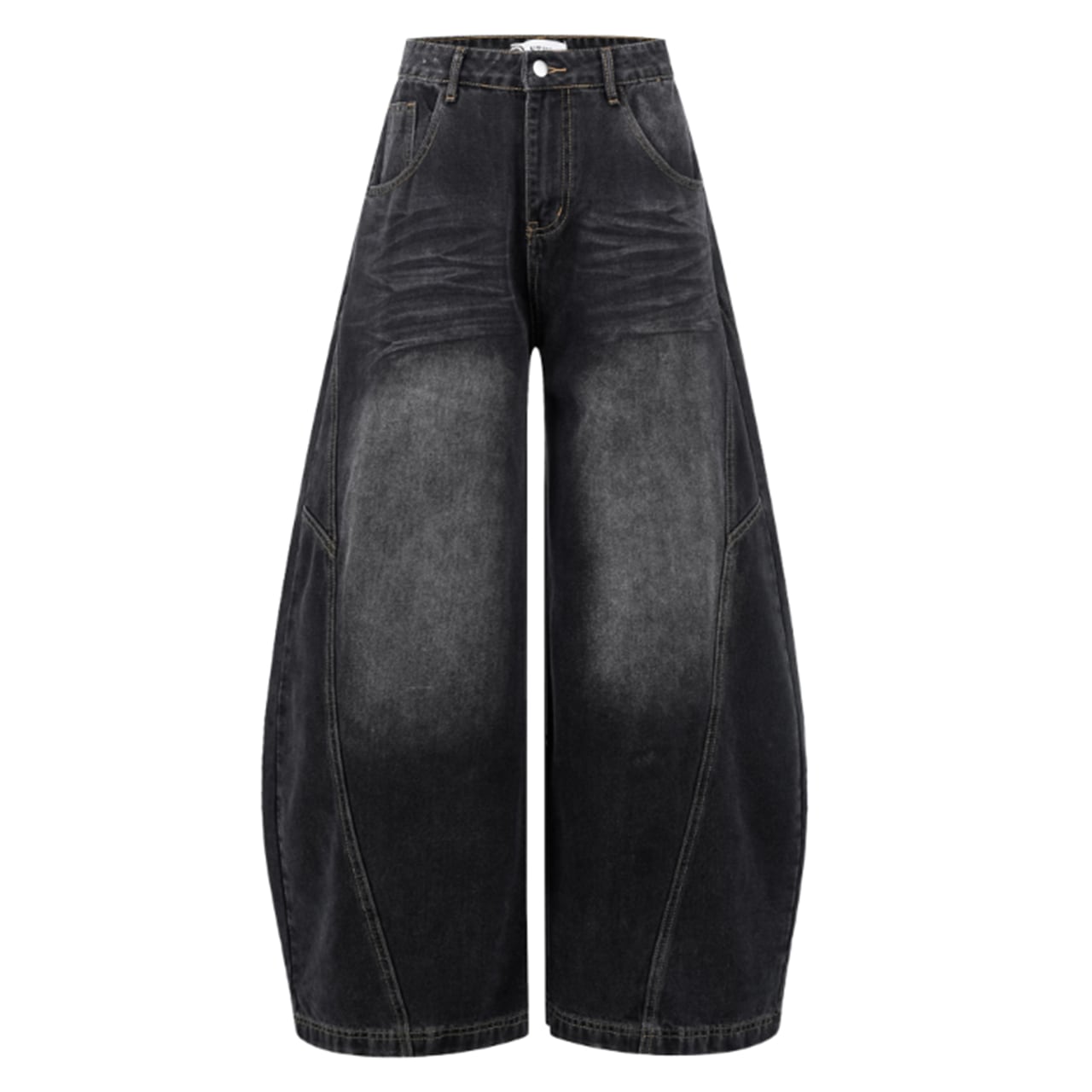 ヴィンテージカーブバギーデニム b00571 【S~XLサイズ】