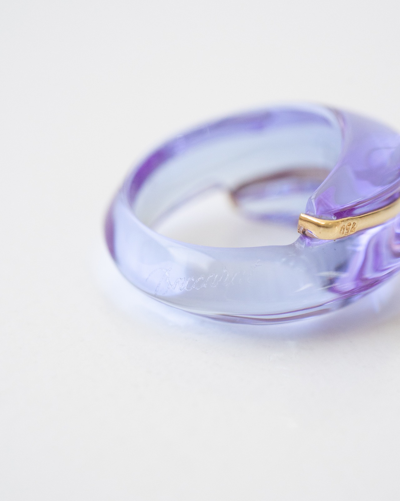 〈Baccarat〉Crystal ring