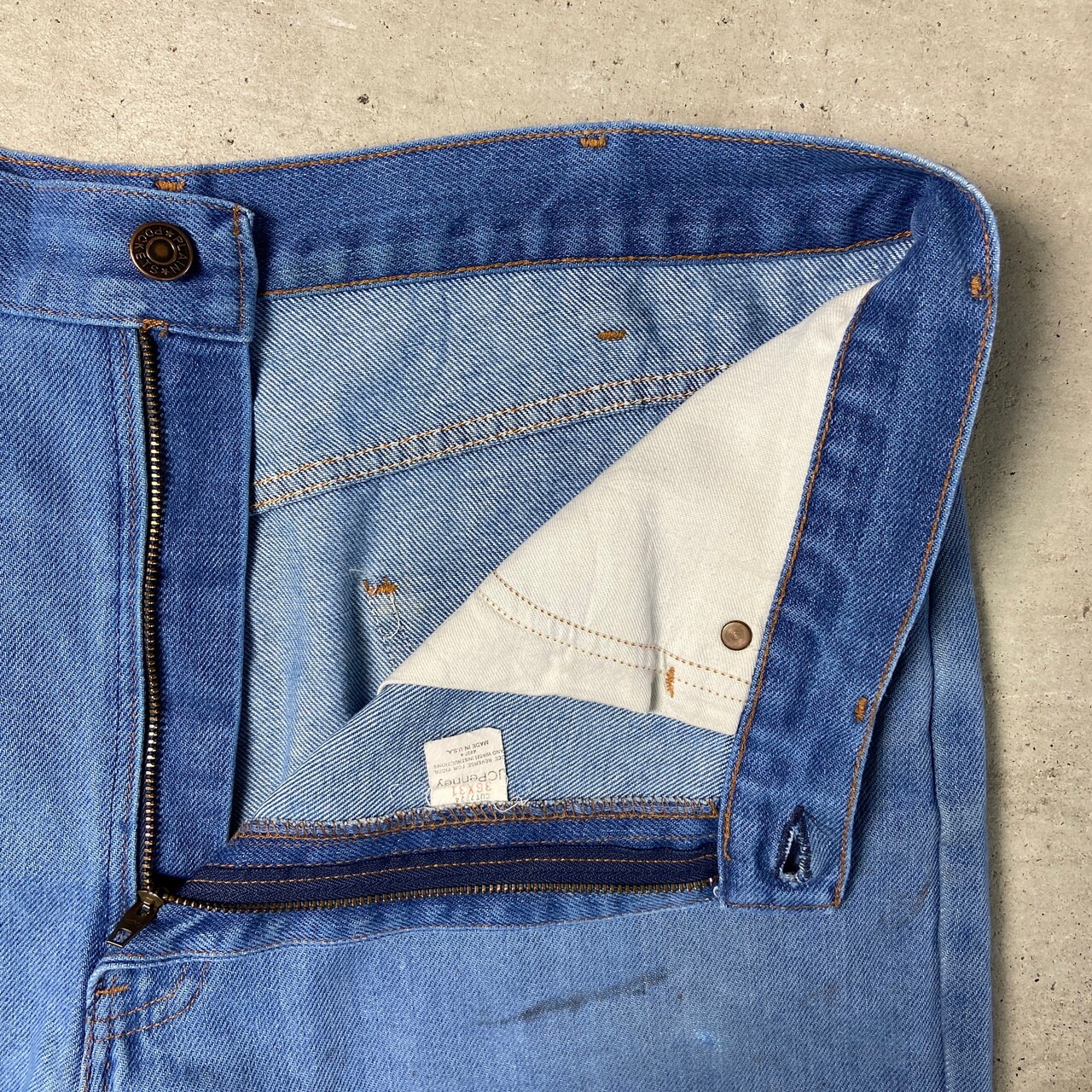 80年代 JC Penney Plain Pockets デニムパンツ ジーンズ メンズW36 