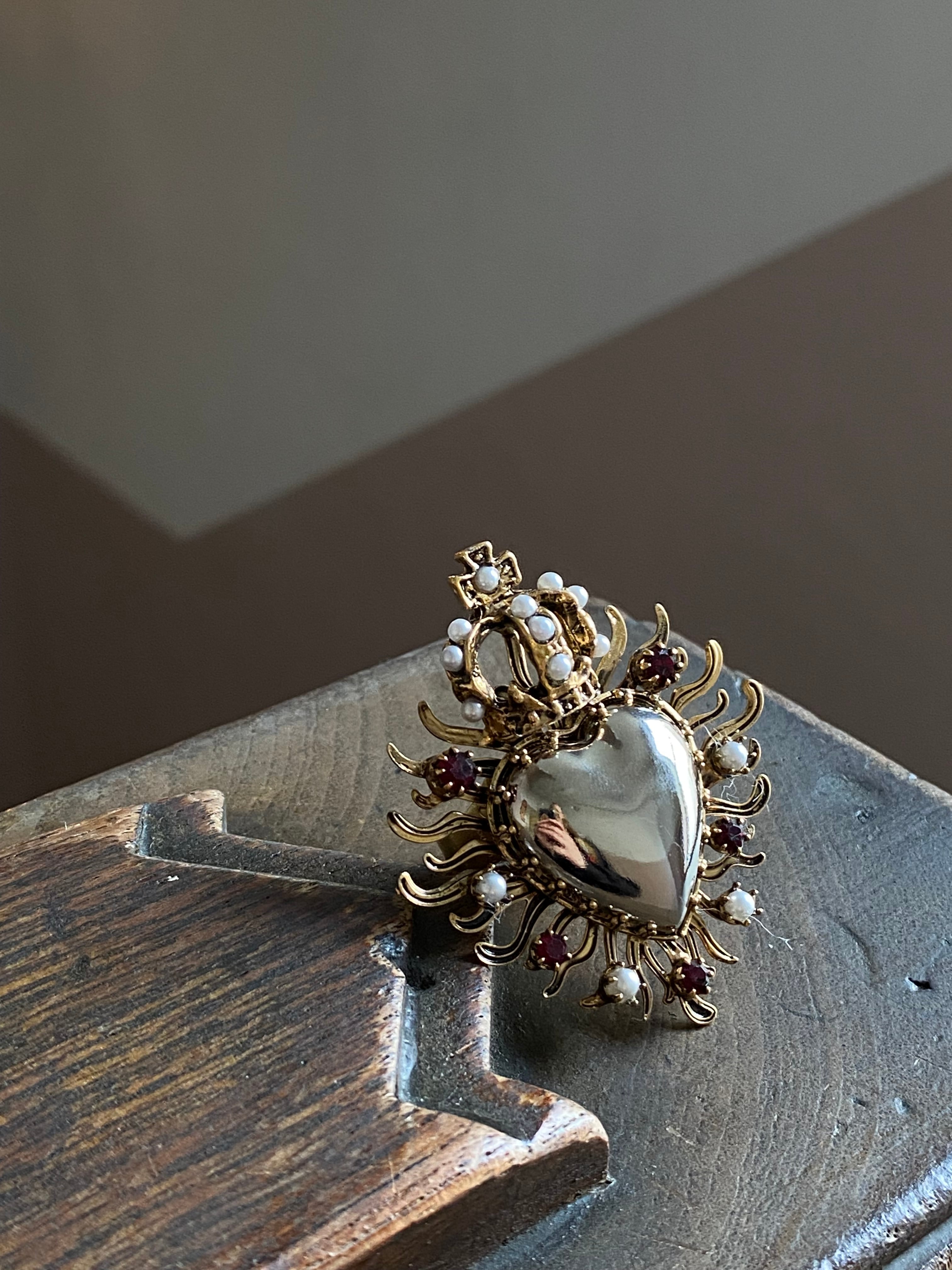 フレイムハートクラウンリング | BIJOUX KIQUE