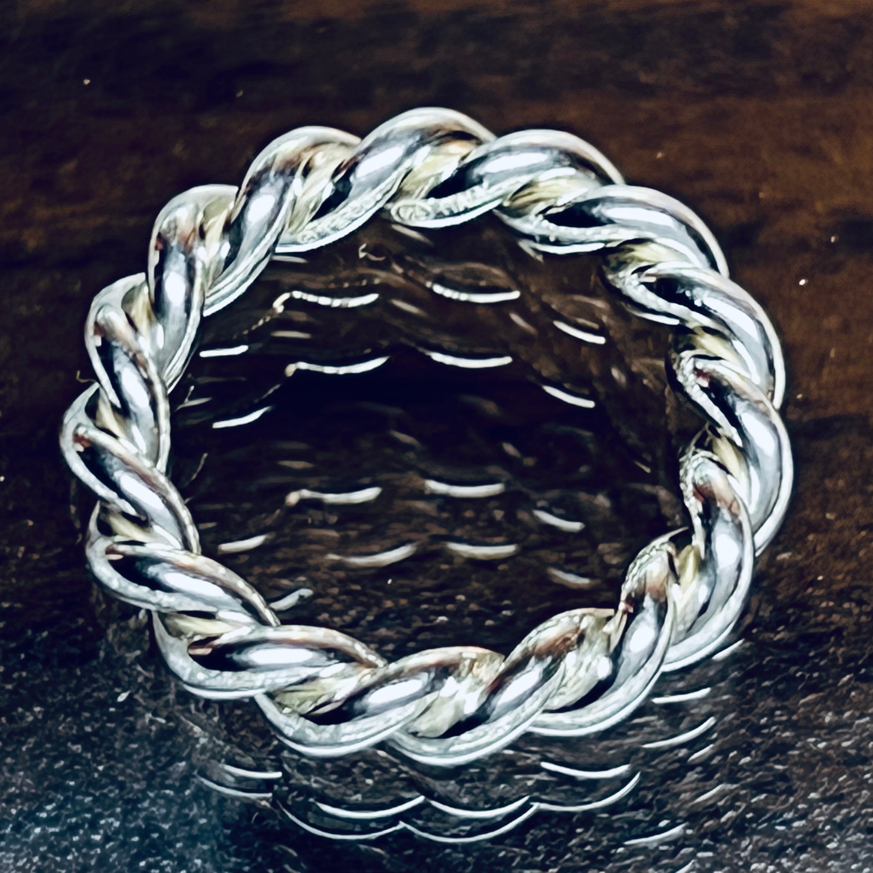 OLD TIFFANY & CO. Twist Ring #14 Sterling Silver | オールド ...