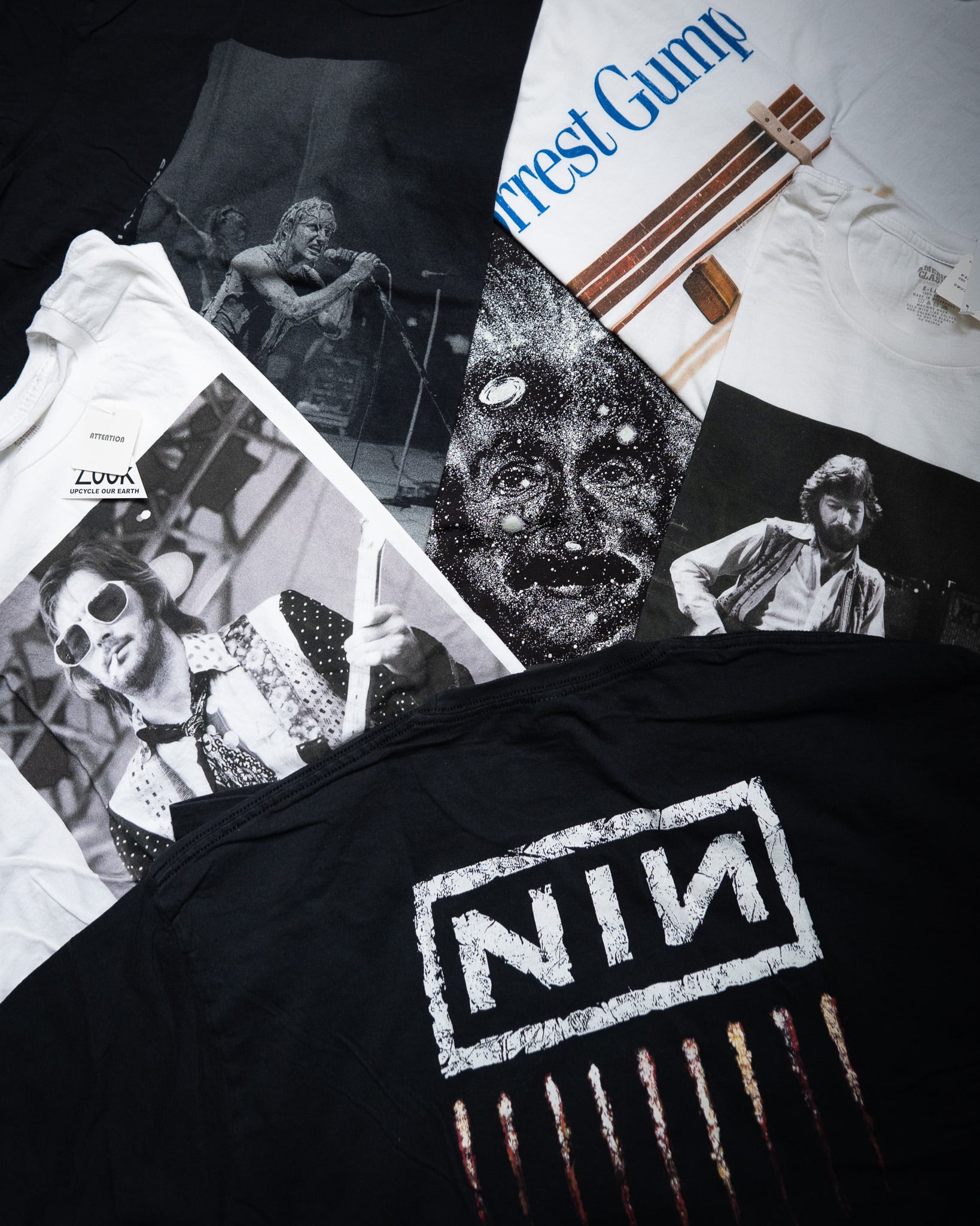 THRIFTY LOOK】NINE INCH NAILS TEE 新品 ユーズド加工 L XL ナイン