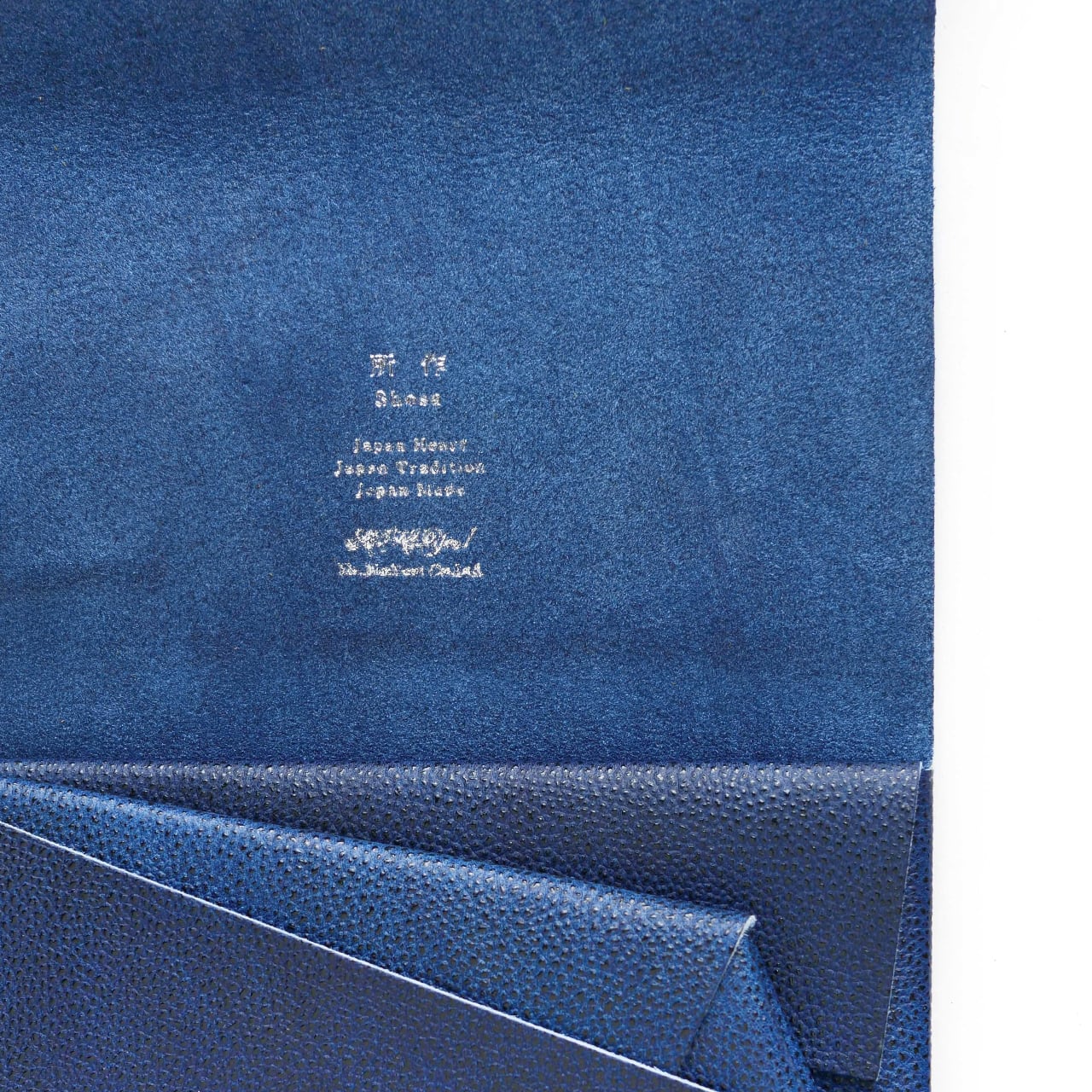 姫路黒桟革 ロングウォレット 藍染 | 所作 Shosa