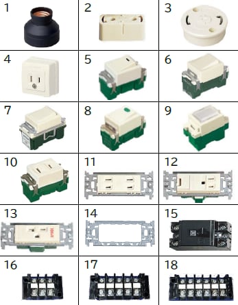 第2種電気工事士 技能試験セット 1回練習分 テキストなし 工具なし 第二種技能試験練習セット 2023年版 全13問分の電線・器具材料 電気工事士 電工石火 - 3