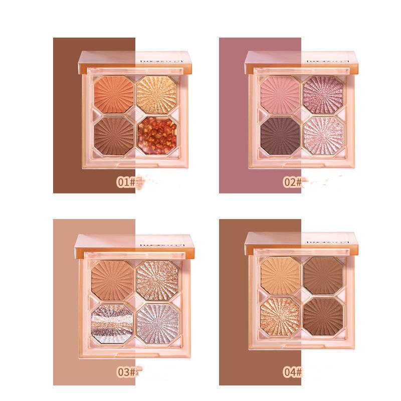 アイシャドウパレット 4色セット 4色 アイシャドウパレット 3点セット | non_shop