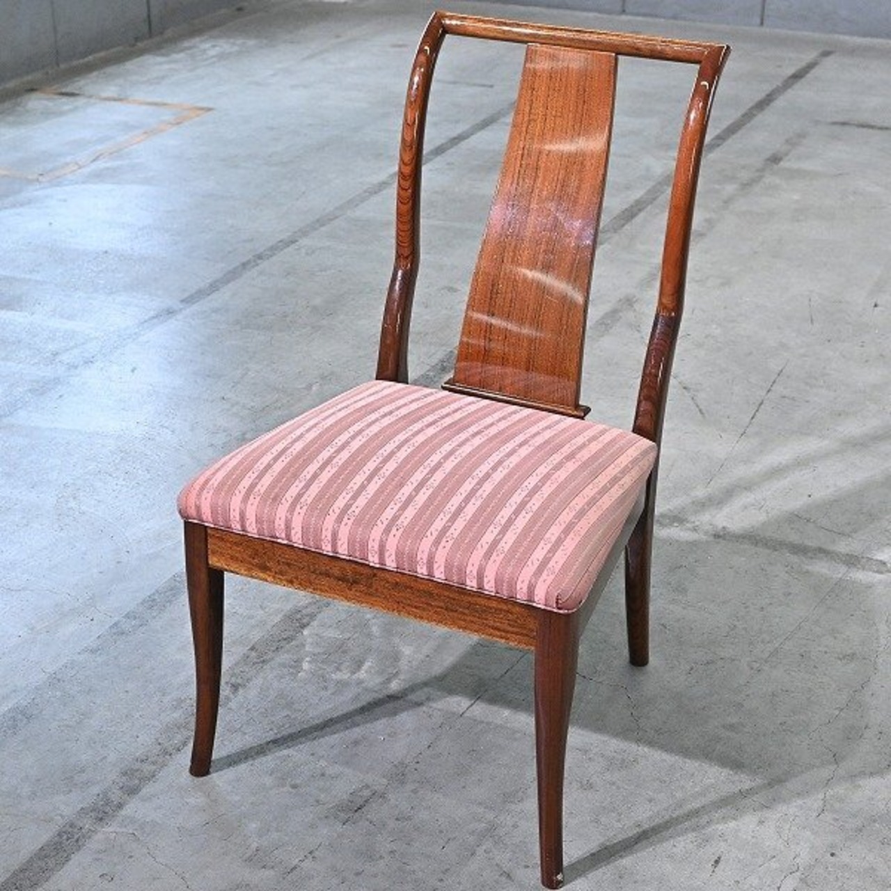 カリモク家具 domani 15万「Froza」ハイバックチェア ダニエラ材 ダイニング リビング クラシカル karimoku ドマーニ フォルザ【中古家具/中古インテリア/USED家具ユーズド家具/リサイクル】