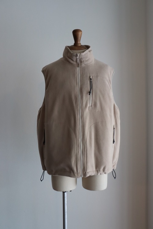 EVCON × TAION " DOWN REVERSIBLE VEST (BEIGE)"