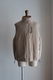 EVCON × TAION " DOWN REVERSIBLE VEST (BEIGE)"