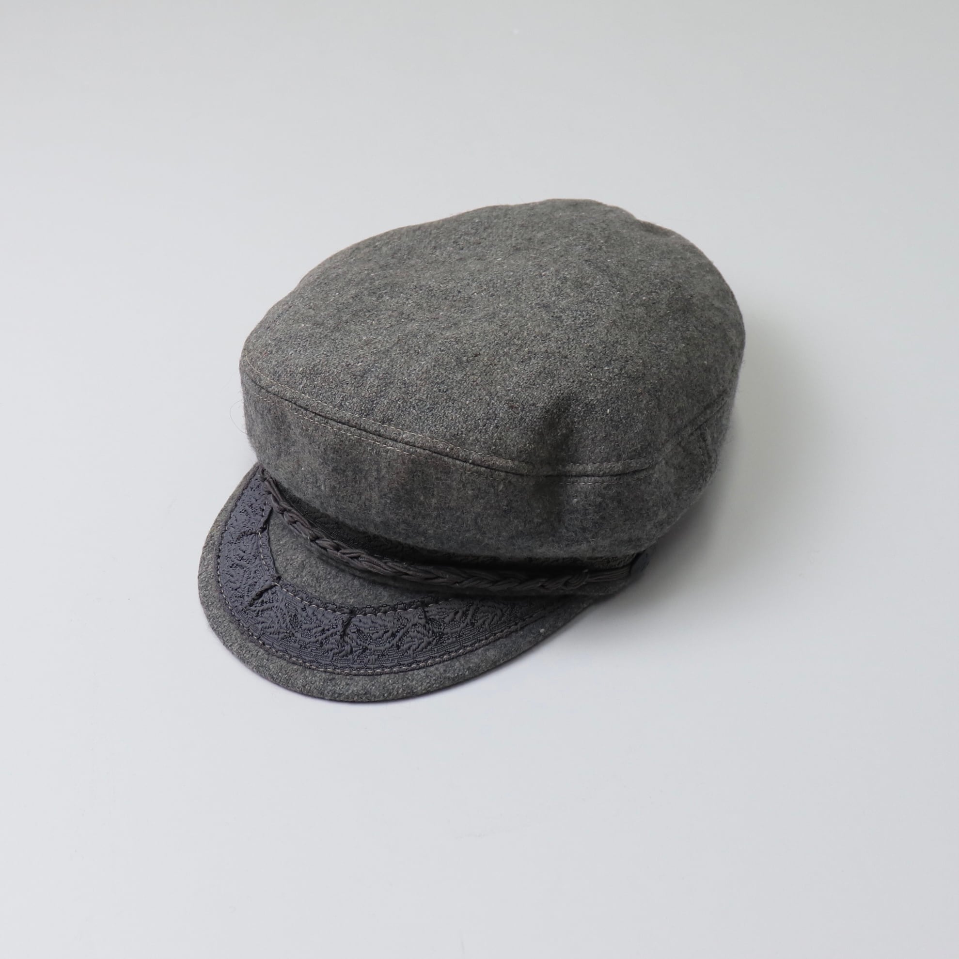 70年代 ユーロ ヴィンテージ フィッシャーマン マリンキャップ ウール 70's Euro Vintage GREEK Fisherman Wool Cap L291 | ROGER'S LADIES ロジャース レディース powered by BASE