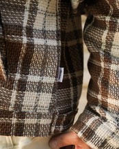 【#Re:room】CHECK SHORT LENGTH JACKET［REJ143］