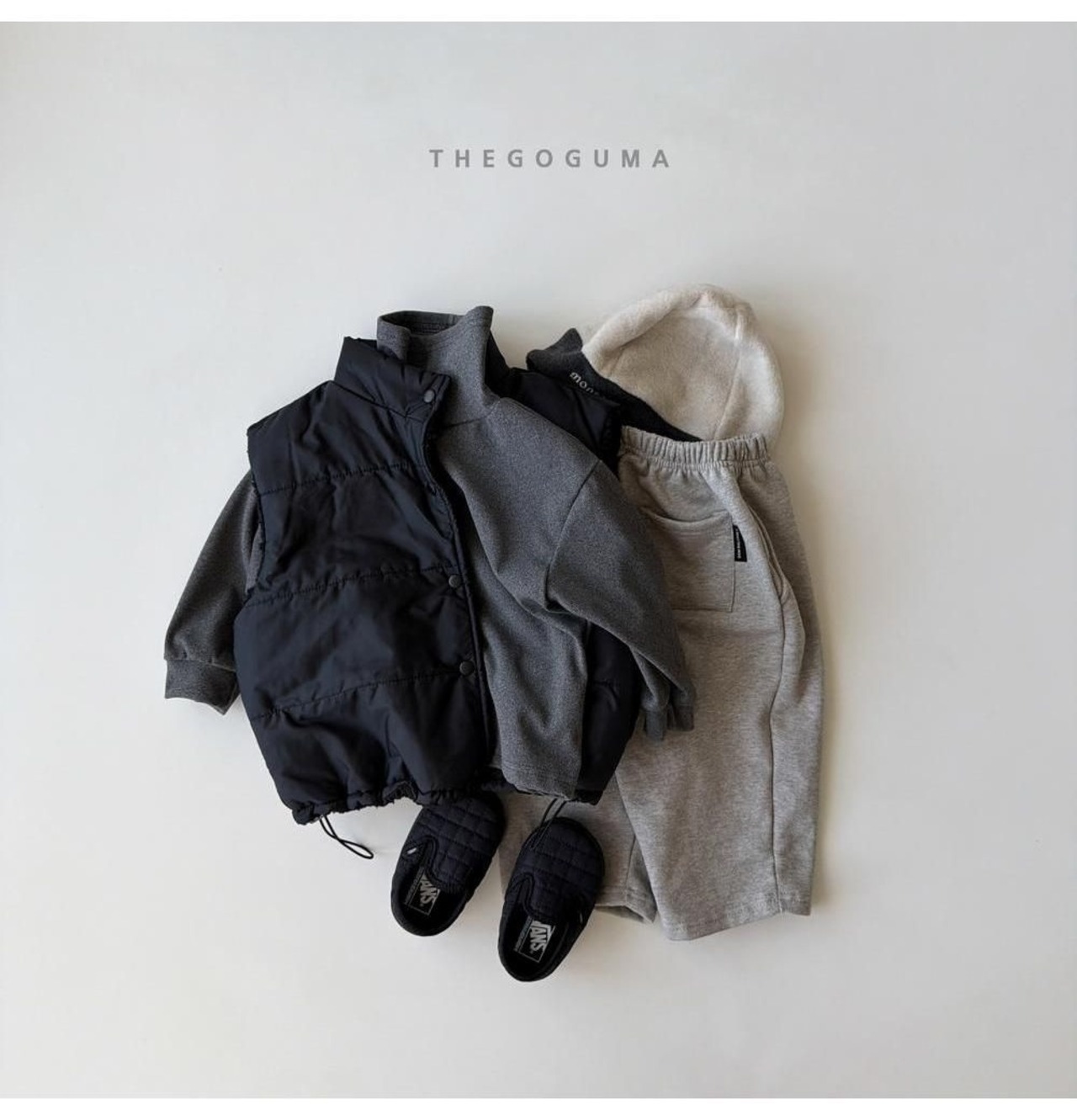 ザゴグマ / THE GOGUMA / 無地ストレッチハイネックT / 韓国子供服 / ジュニア / 26winter〖取寄〗*JS~JL*