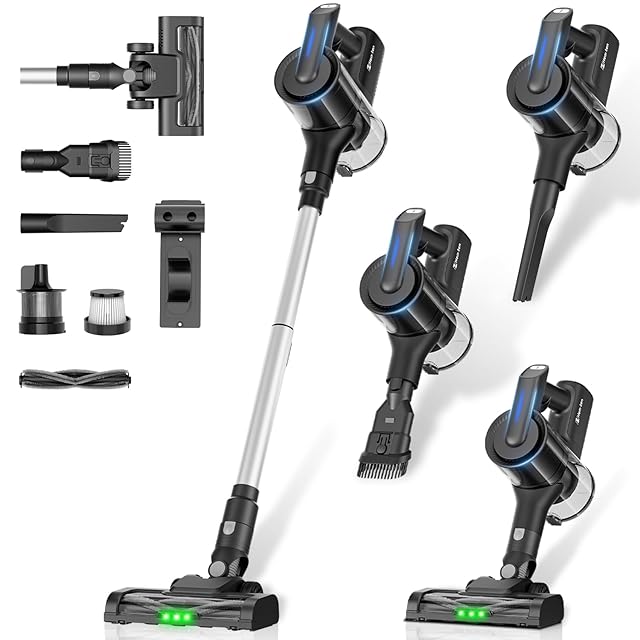 掃除機 JONR H2 Pro 水拭き掃除機 乾湿両用 高性能 除菌 25000Pa強力