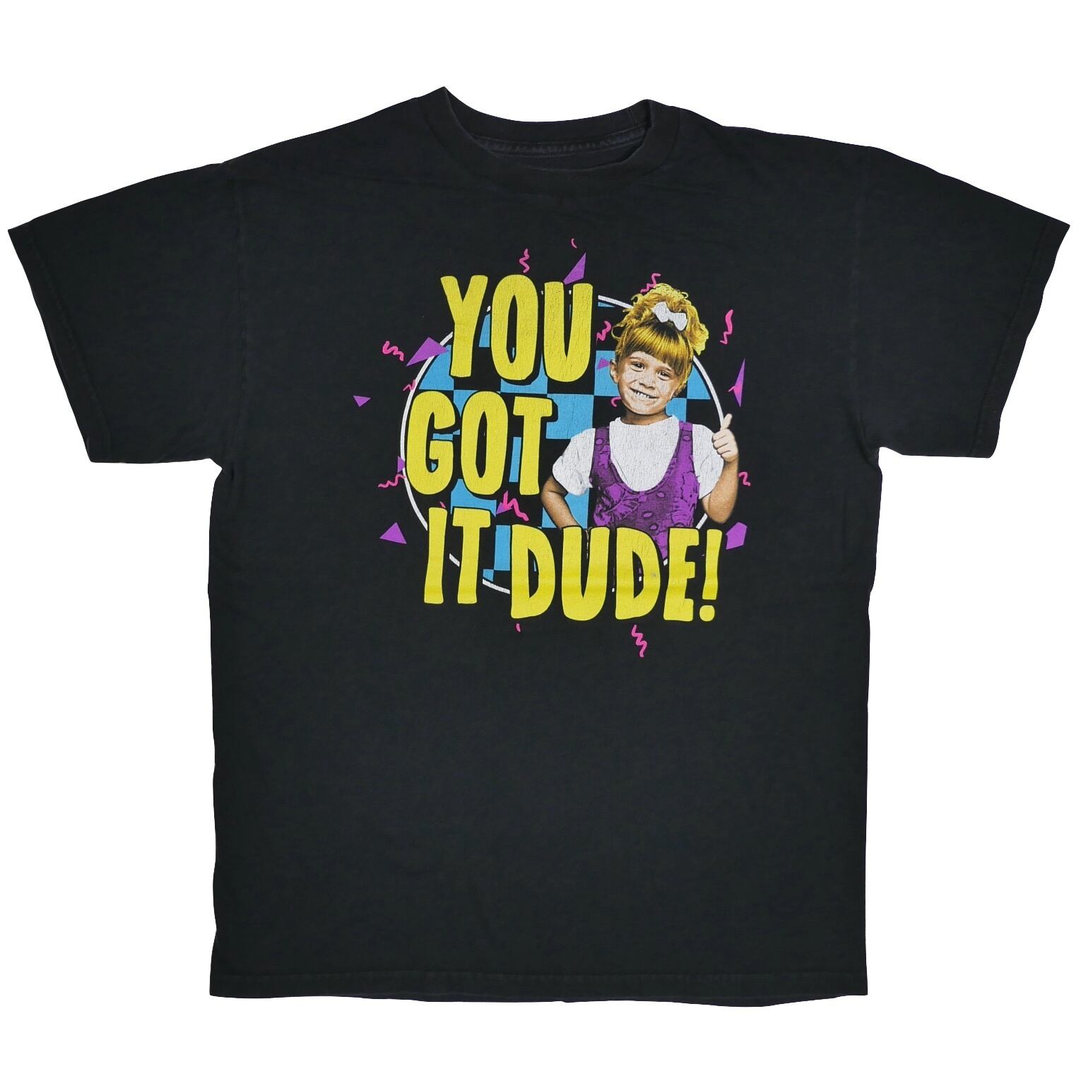 USED【M】TV Drama FULL HOUSE Michelle YOU GOT IT DUDE! Tee / Ripple Junction ©2017