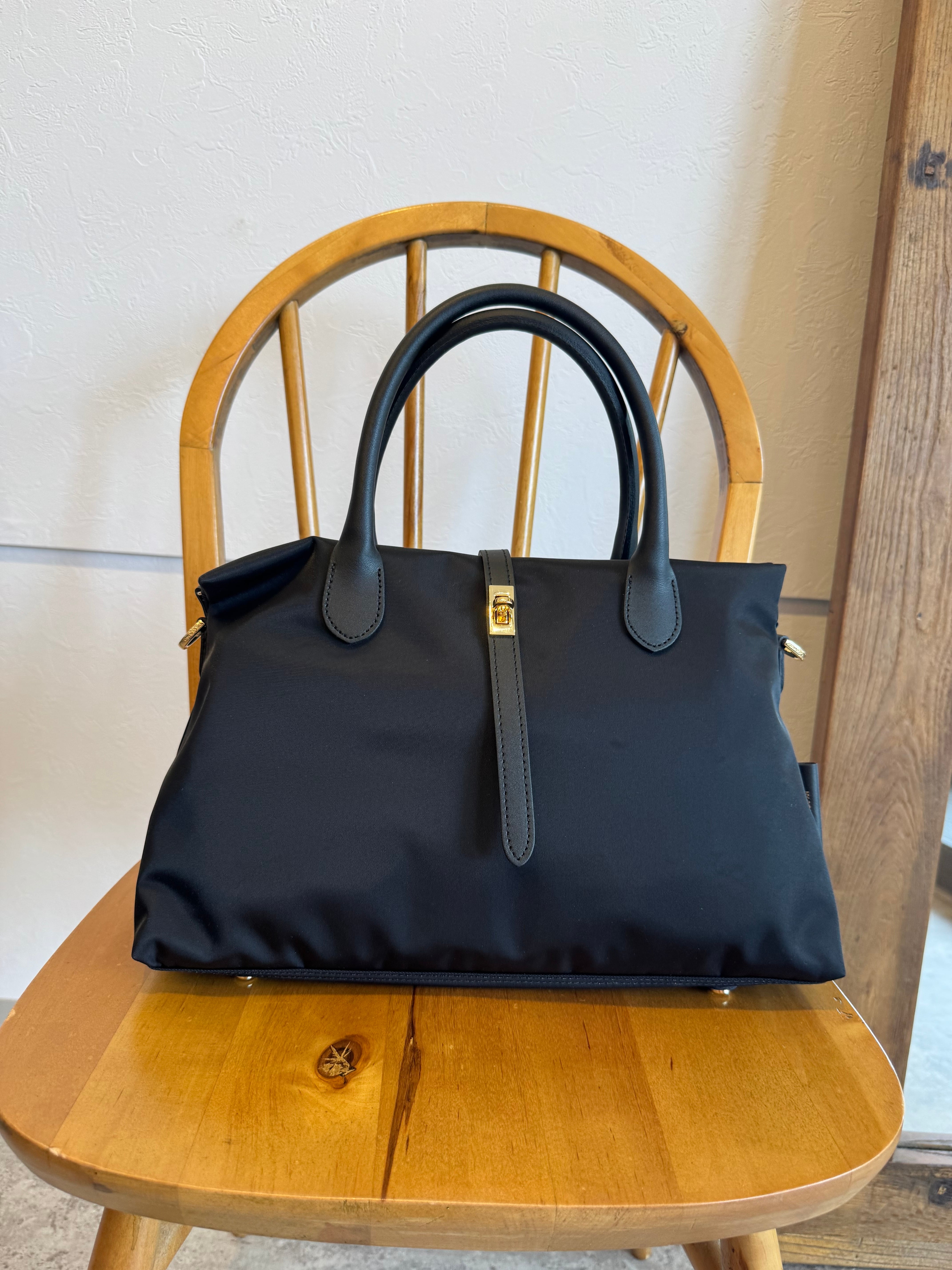 VIOLAd'ORO 】ターンロック付ナイロントートバッグ | kaila_shop
