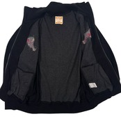 Karl Helmut カールヘルム ジップアップ コットン トラックジャケット M/ブラック/ジャケット