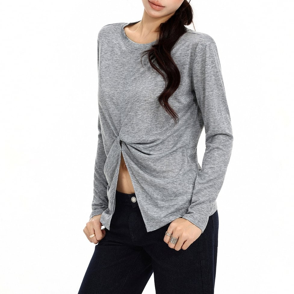 front slit tops / l0812