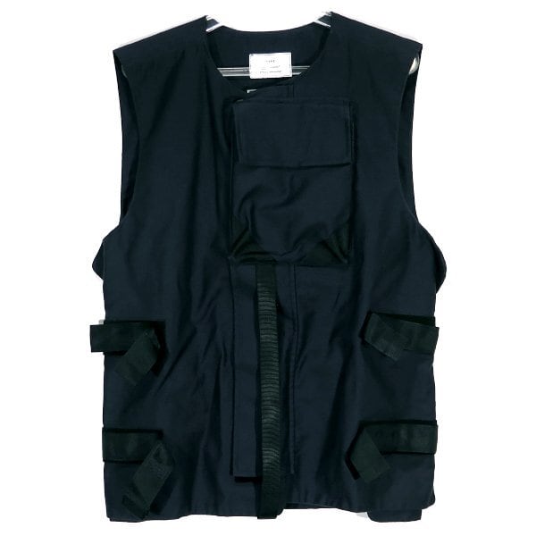 ユニセックスでXX-LaHYKE military vest ハイク ミリタリーベスト - ベスト