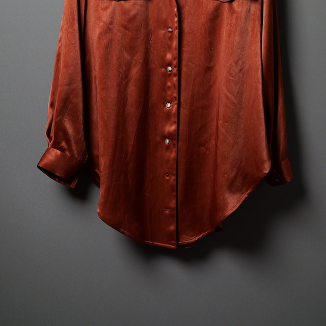Deep Slit Pajama Shirt