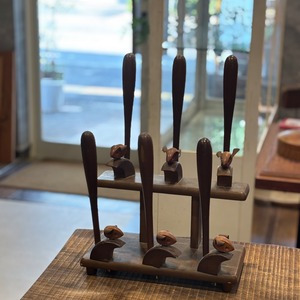 ネズミ？リス？スリッパラック　昭和レトロ