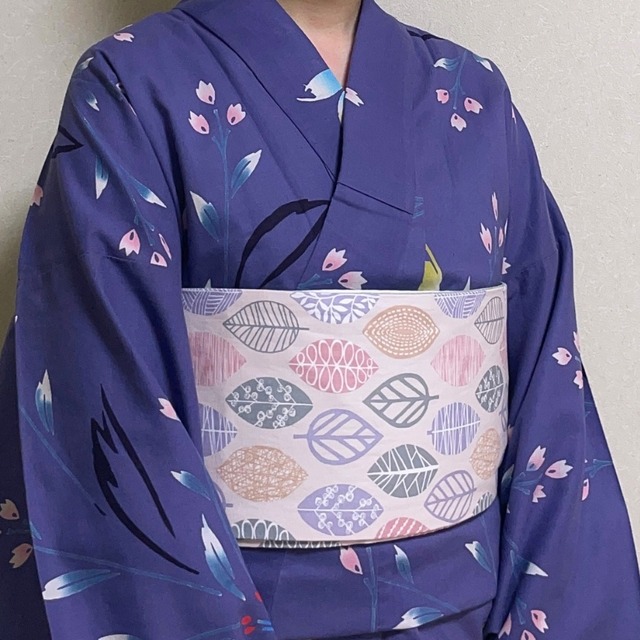 『新品』cotton半幅帯