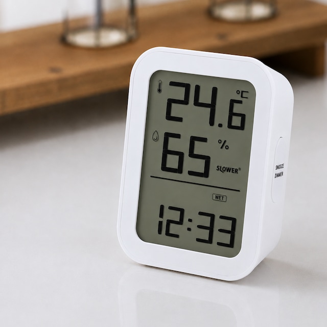 SLOWER Paz LCD CLOCK