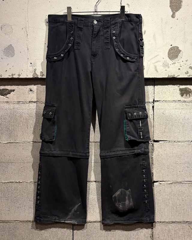 【Caka otto】“2WAY” Various Gimmick Vintage Bontage Cargo Pants