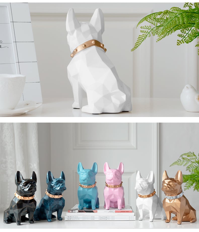 カラフルで可愛い(๑˃̵ᴗ˂̵)✨‼️❤️KARE DESIGN❤️ブルドッグ貯金箱 フィオーレ12cmA / PK マネーボックス * - 貯金箱の通販