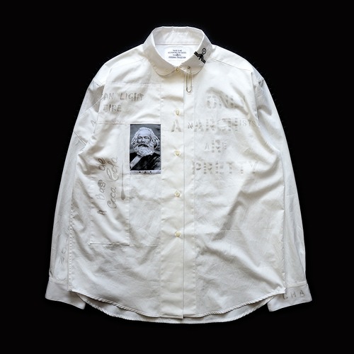 anarchy shirt 104 white riot（Requested product）【ご依頼品】