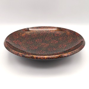 津軽塗（唐塗）バカ塗り・菓子器・漆器・天然木・伝統工芸・No.250917-32・梱包サイズ60