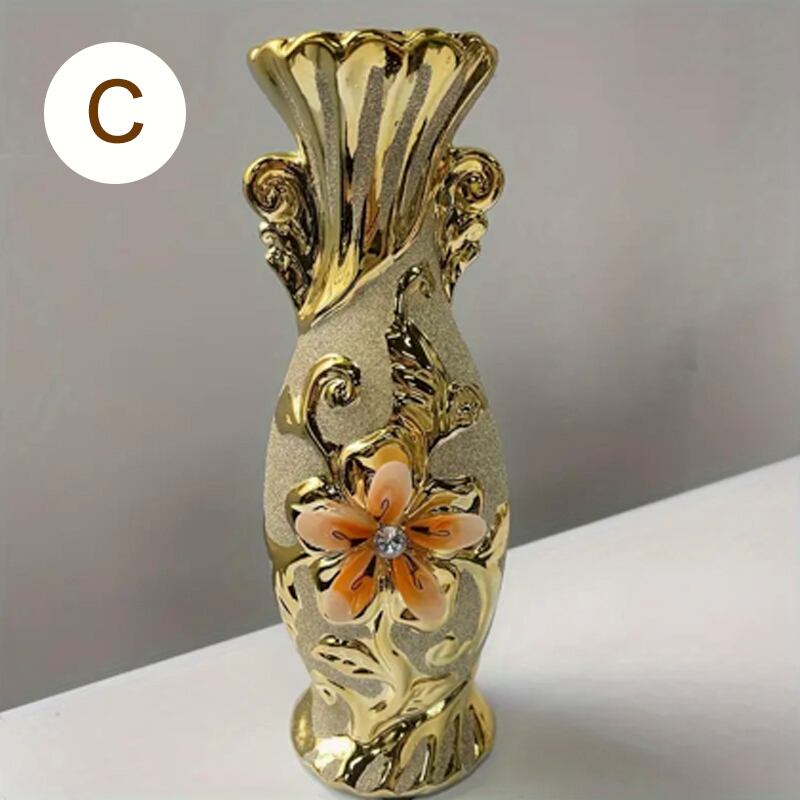 花瓶 セラミック 花 フラワーアレンジメント デコレーション