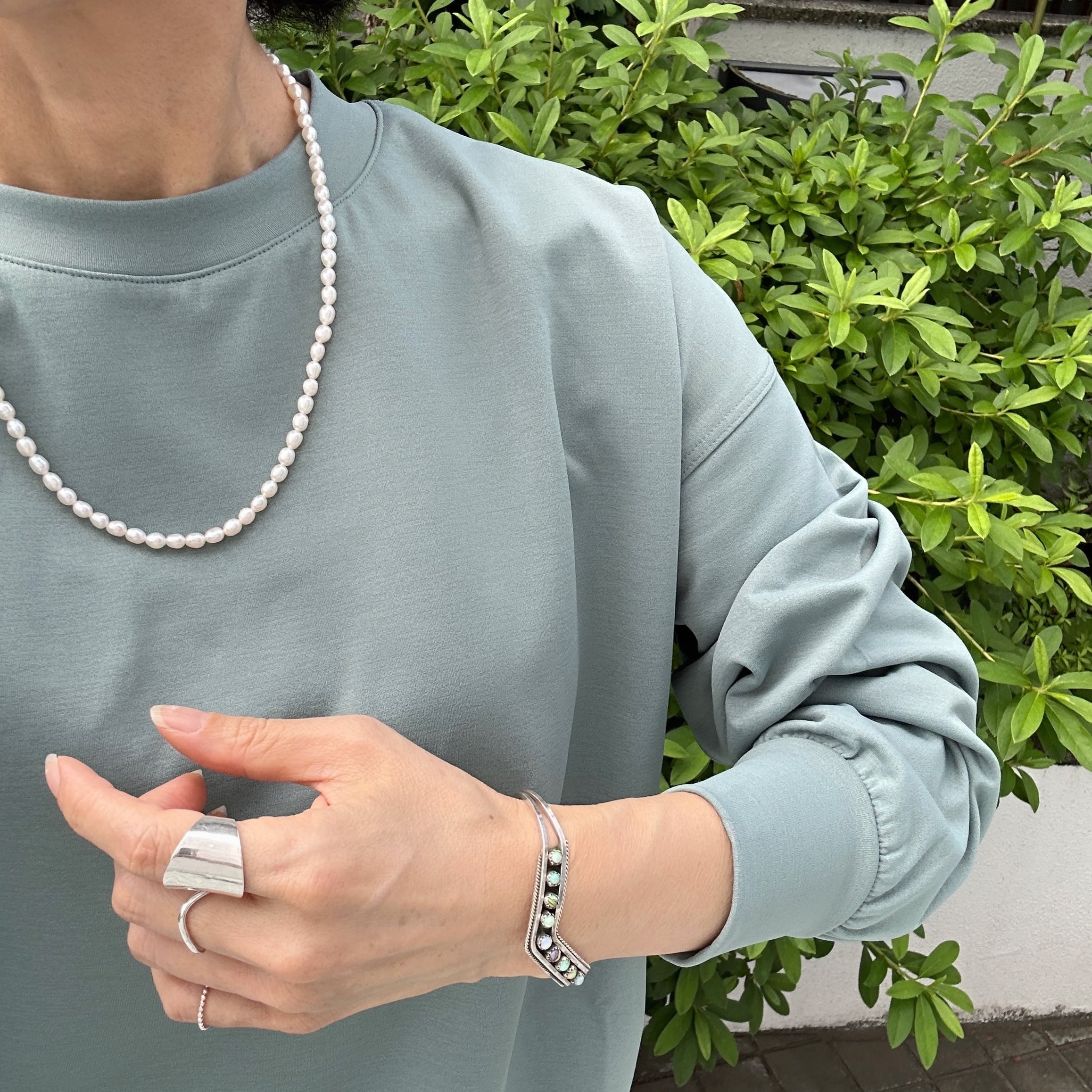 Indian Jewelry 》 オパール V型 バングル | 【公式通販】鎌倉の