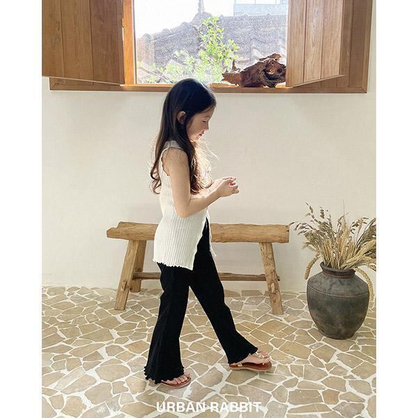 B326【即納】cooling pleats pants