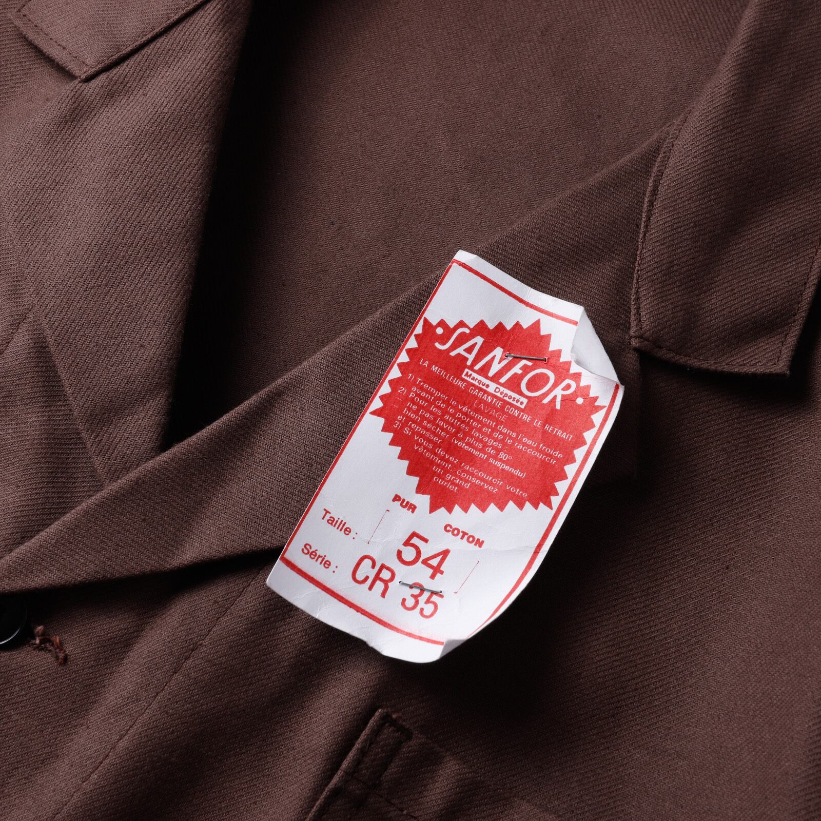 未使用】50s French special vintage Atelier coat jacket coverall