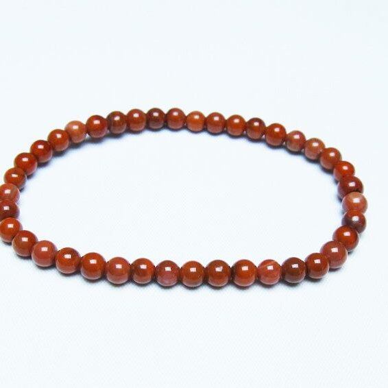ナンホーンアゲート ブレスレット 5mm アゲート ブレス 一点物 メール便可 [M便 1/10] 111-47506