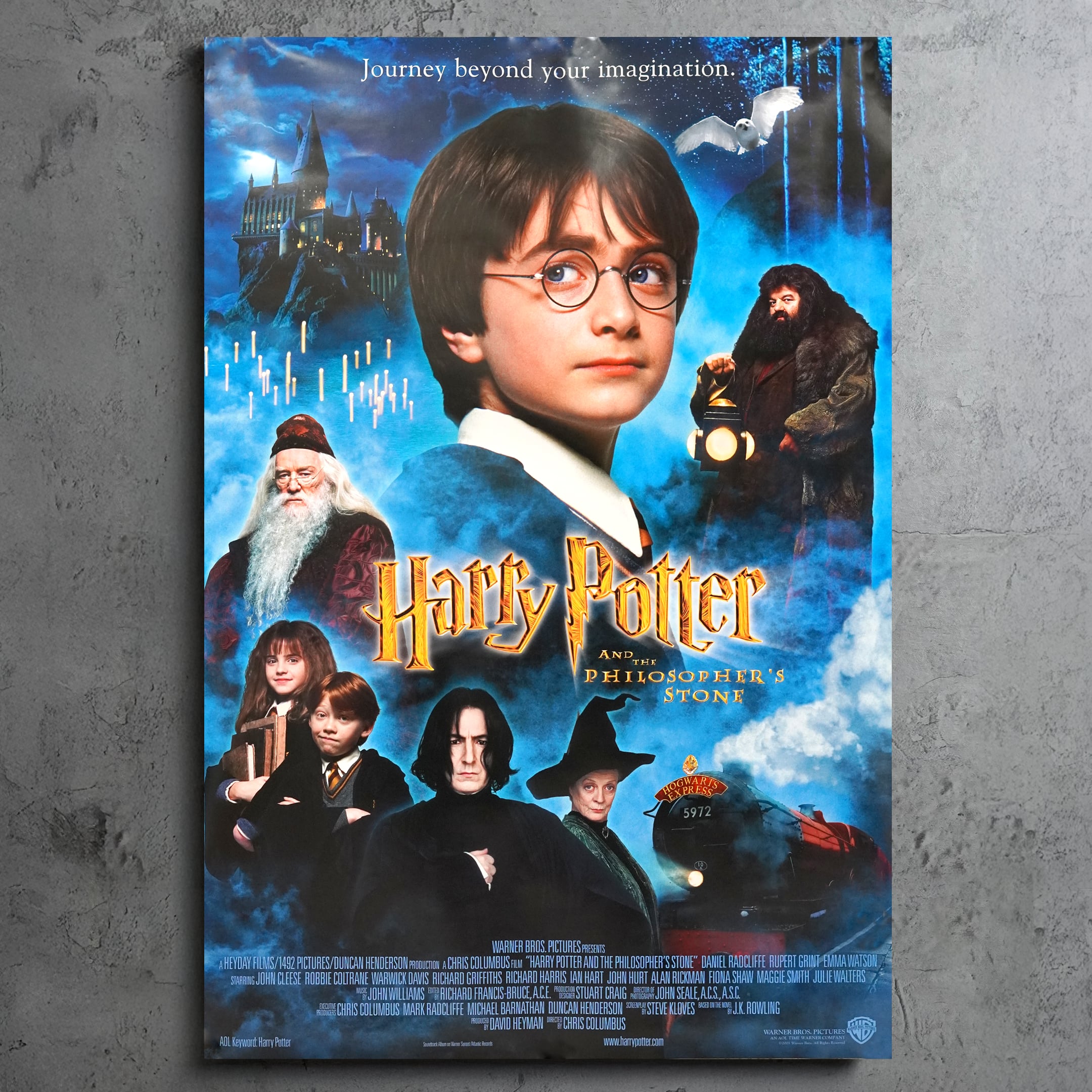 2001 / Harry Potter and the Philosopher’s Stone / US one sheet poster D/S / 686 × 1016mm【】