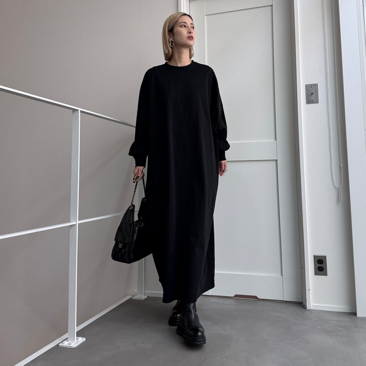 【鹿児島先行販売】ウルトラルーズロングOP/ブラック