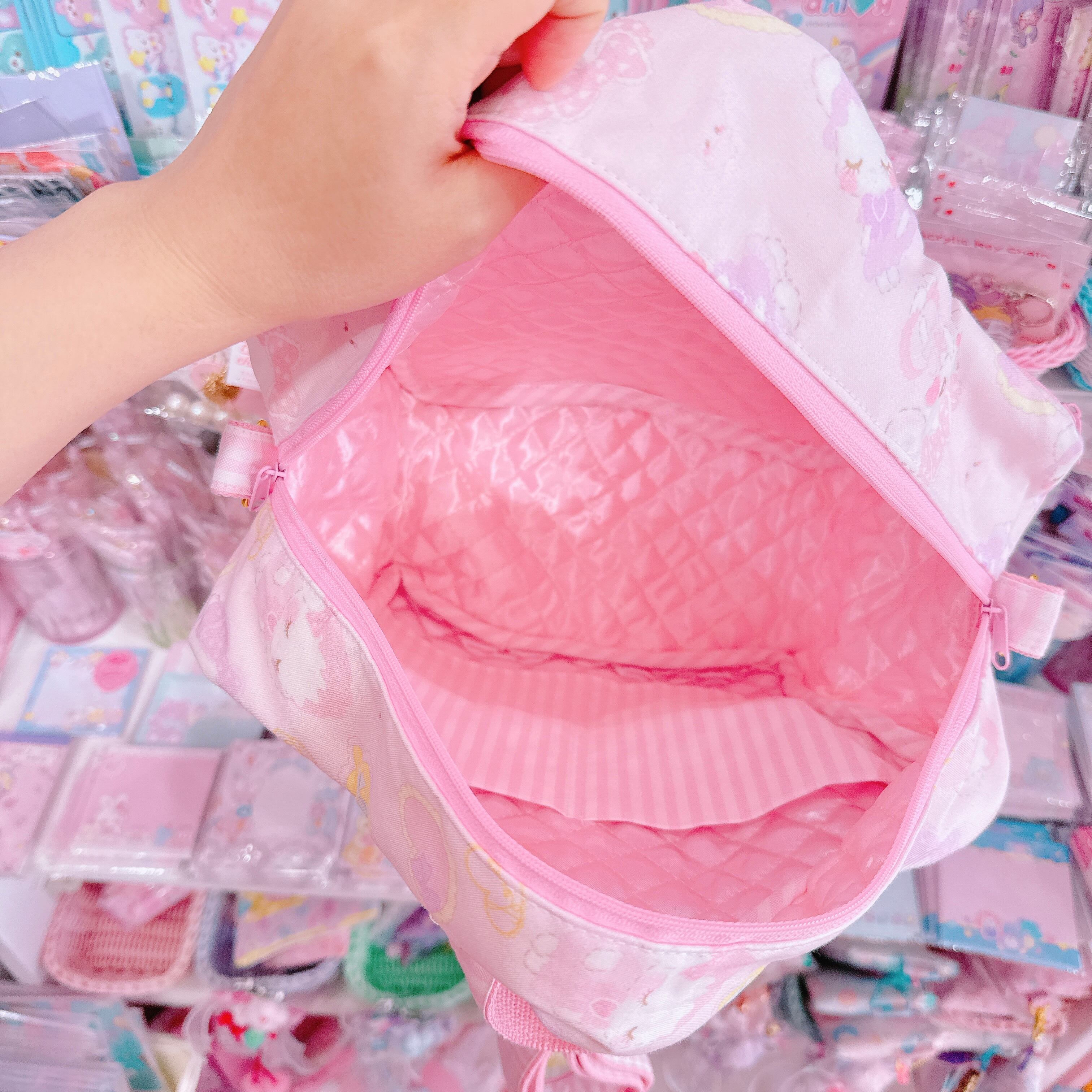 【F1】68-3おほしさま2wayリュック&ショルダーバッグ