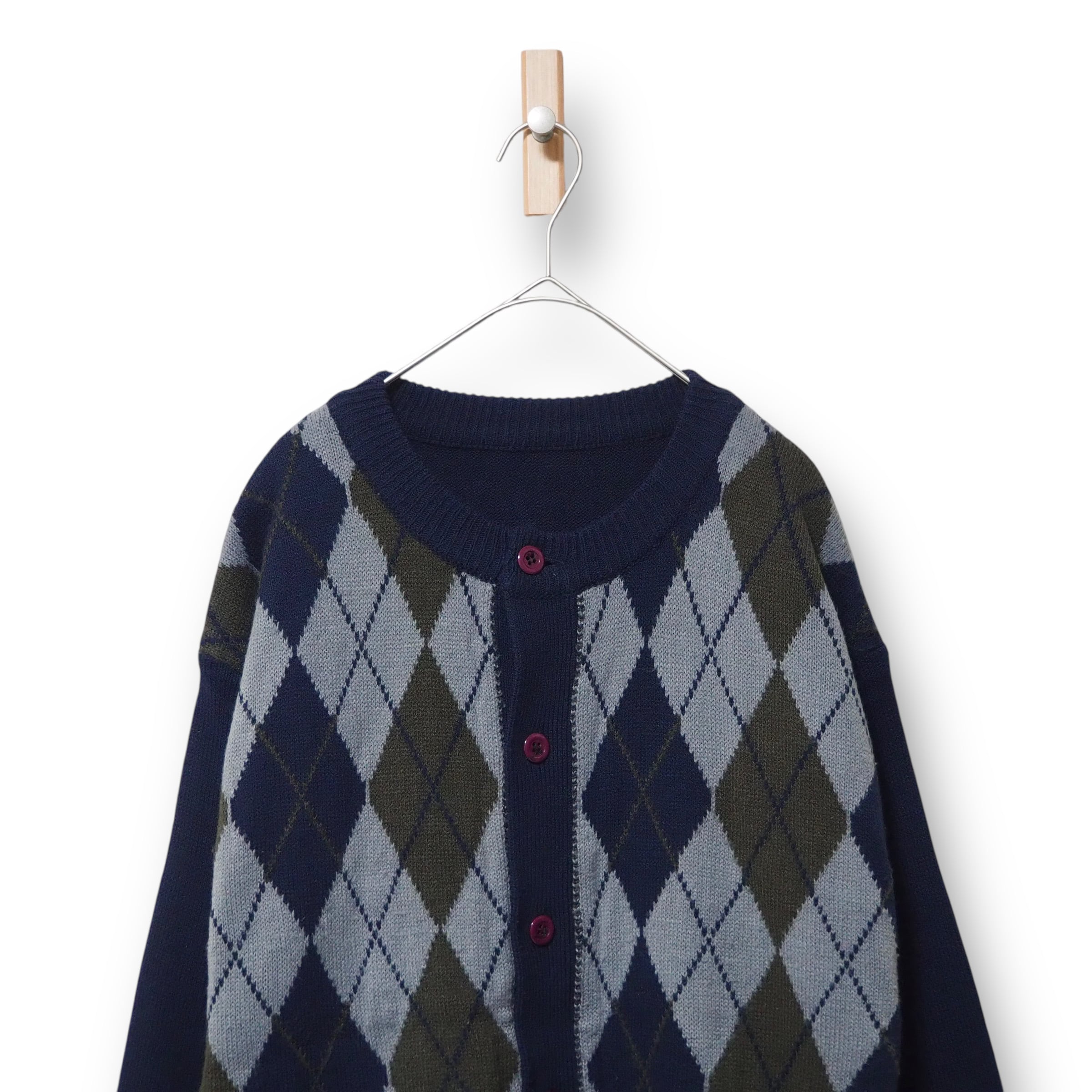 【VINTAGE】デザインカーディガン