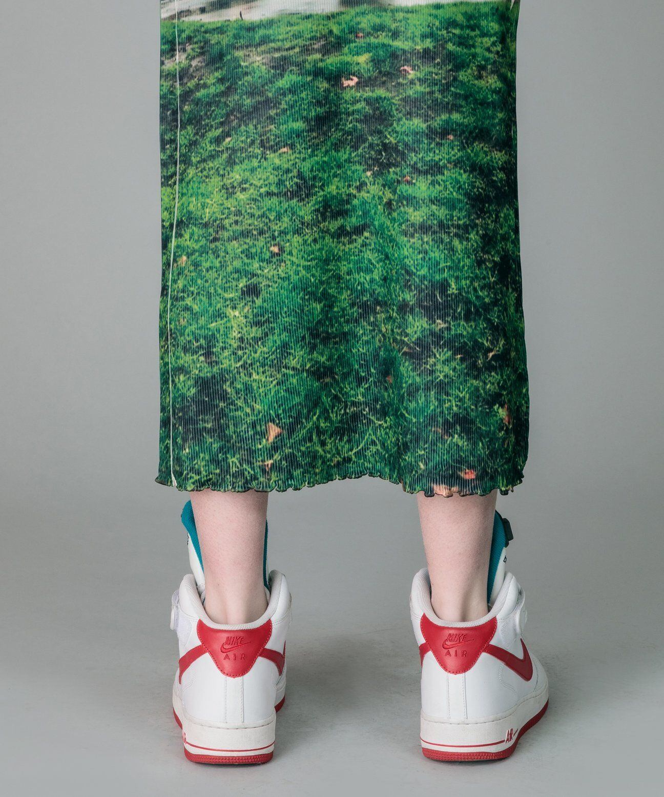 NON TOKYO / 2020A/W RIB TIGHT SKIRT (PRINT) | IAAAM ONLINE STORE