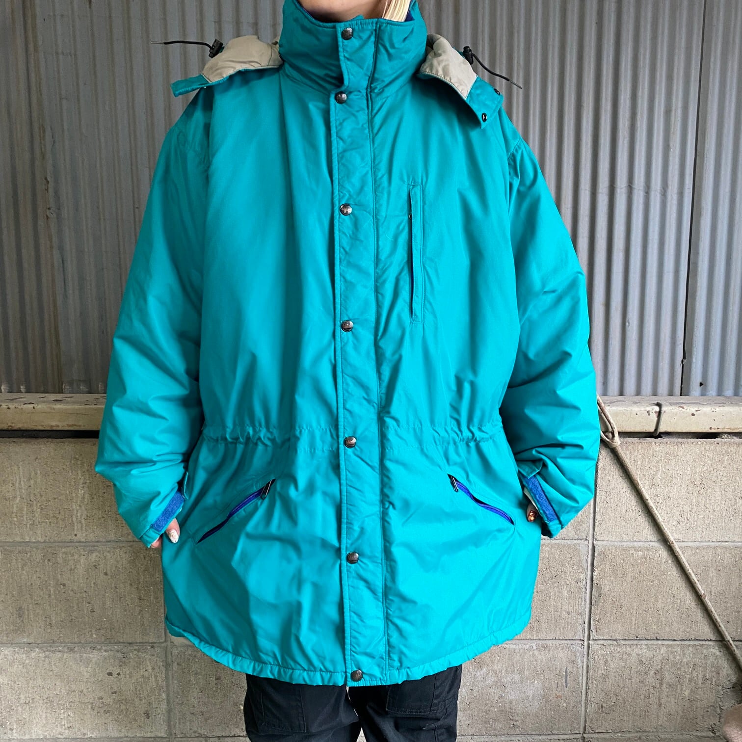 XL/古着 エルエルビーン LLBEAN 長袖 マウンテン ジャケット パーカー 