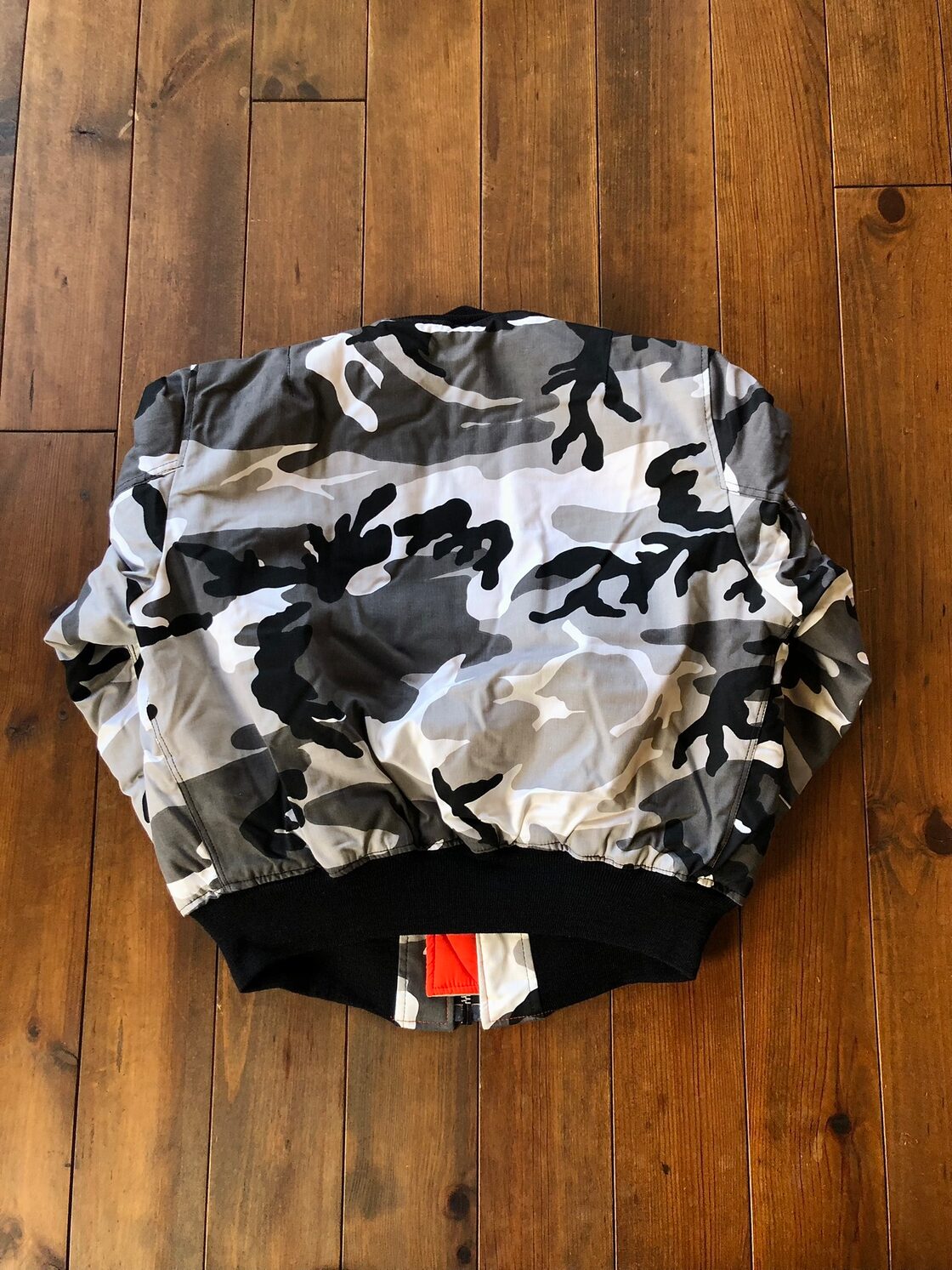 90s City Camo MA-1 Flight Jacket by Collins Mfg | PAY ID