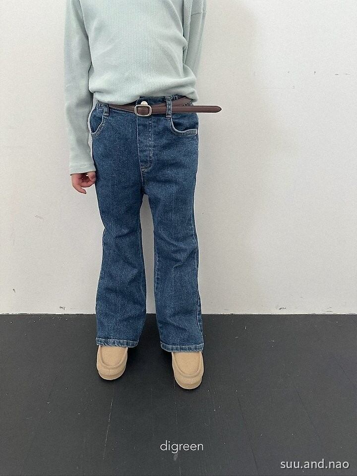取寄:digreen ブーツカットデニムパンツ※送料無料
