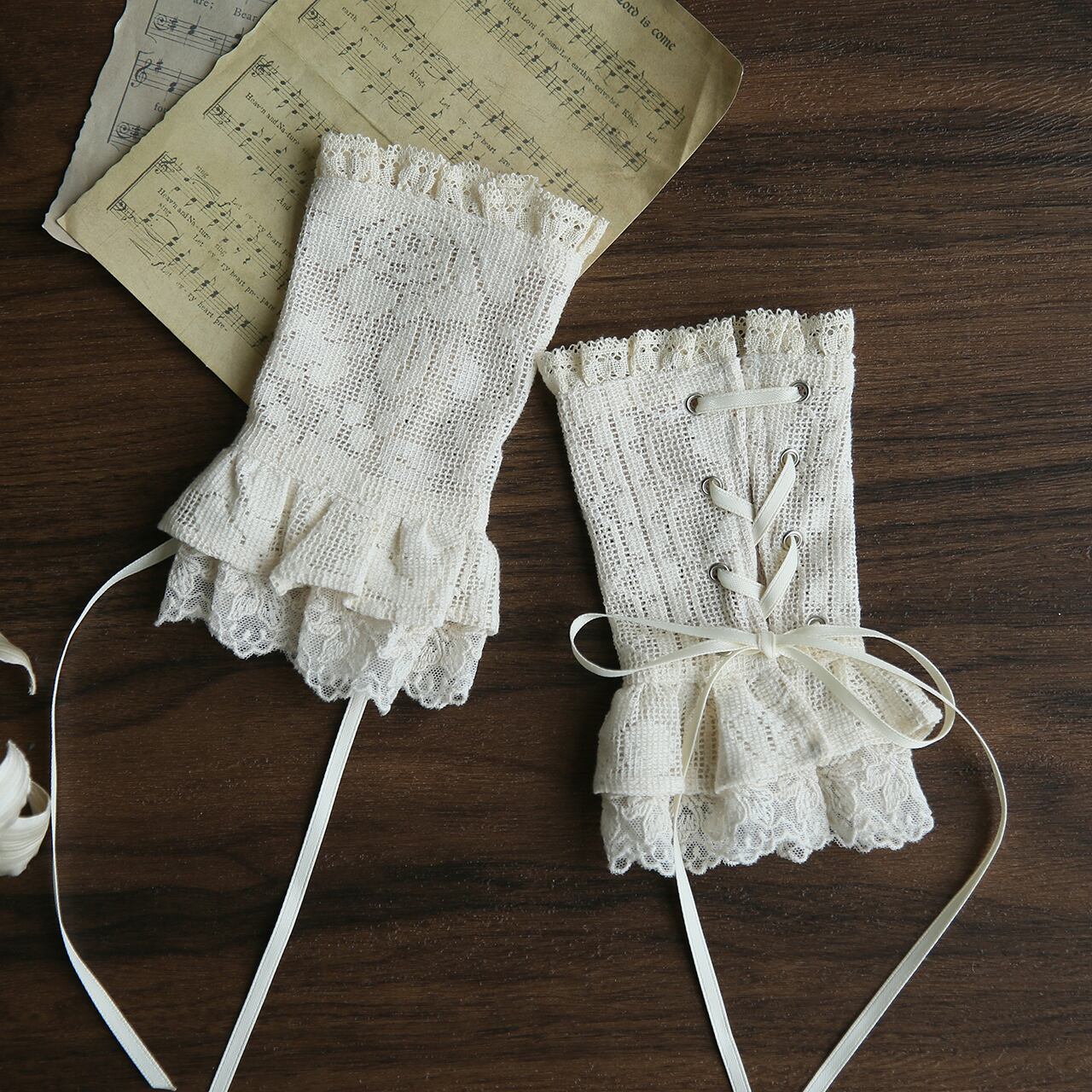 西洋人形魔法 お袖留め レースアップ Hoshibako