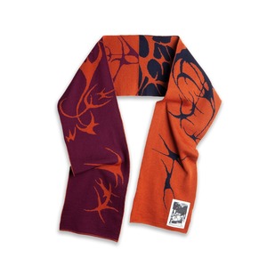POLAR / EBOU SALIM SCARF | TRAIBAL BURNT ORANGE